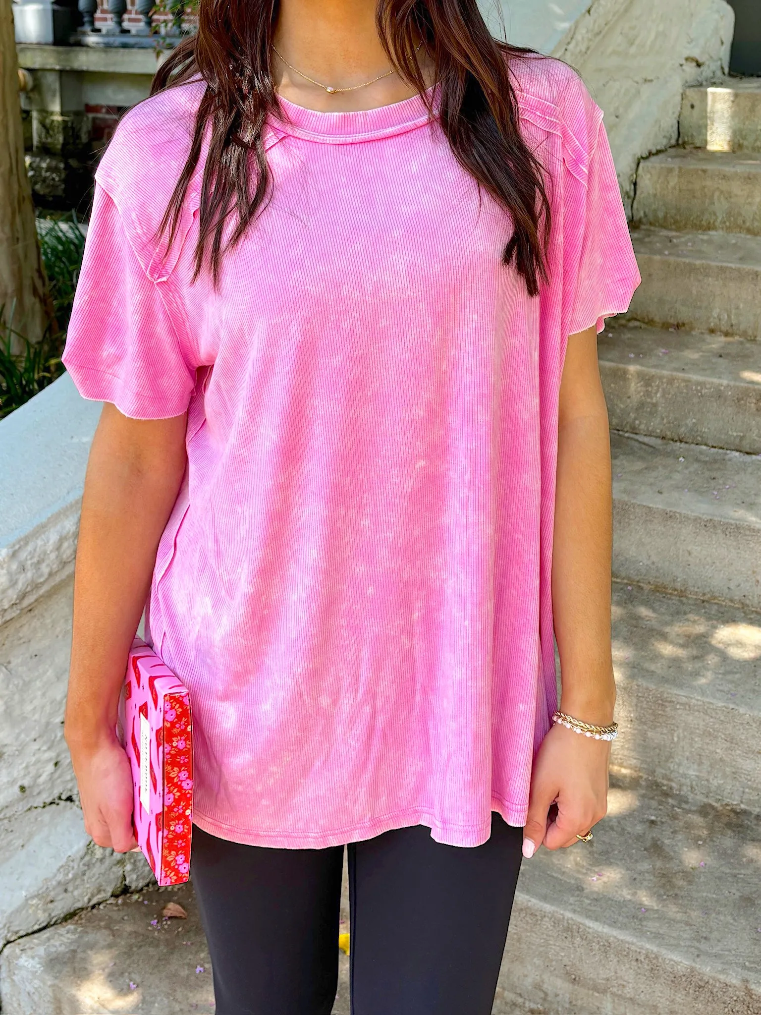 RESTOCK: Weekend Ready Ribbed Top sold by Bella Rose boutique product image thumbnail 2