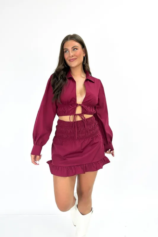 Cute Ambition Crop Top sold by Bella Rose boutique