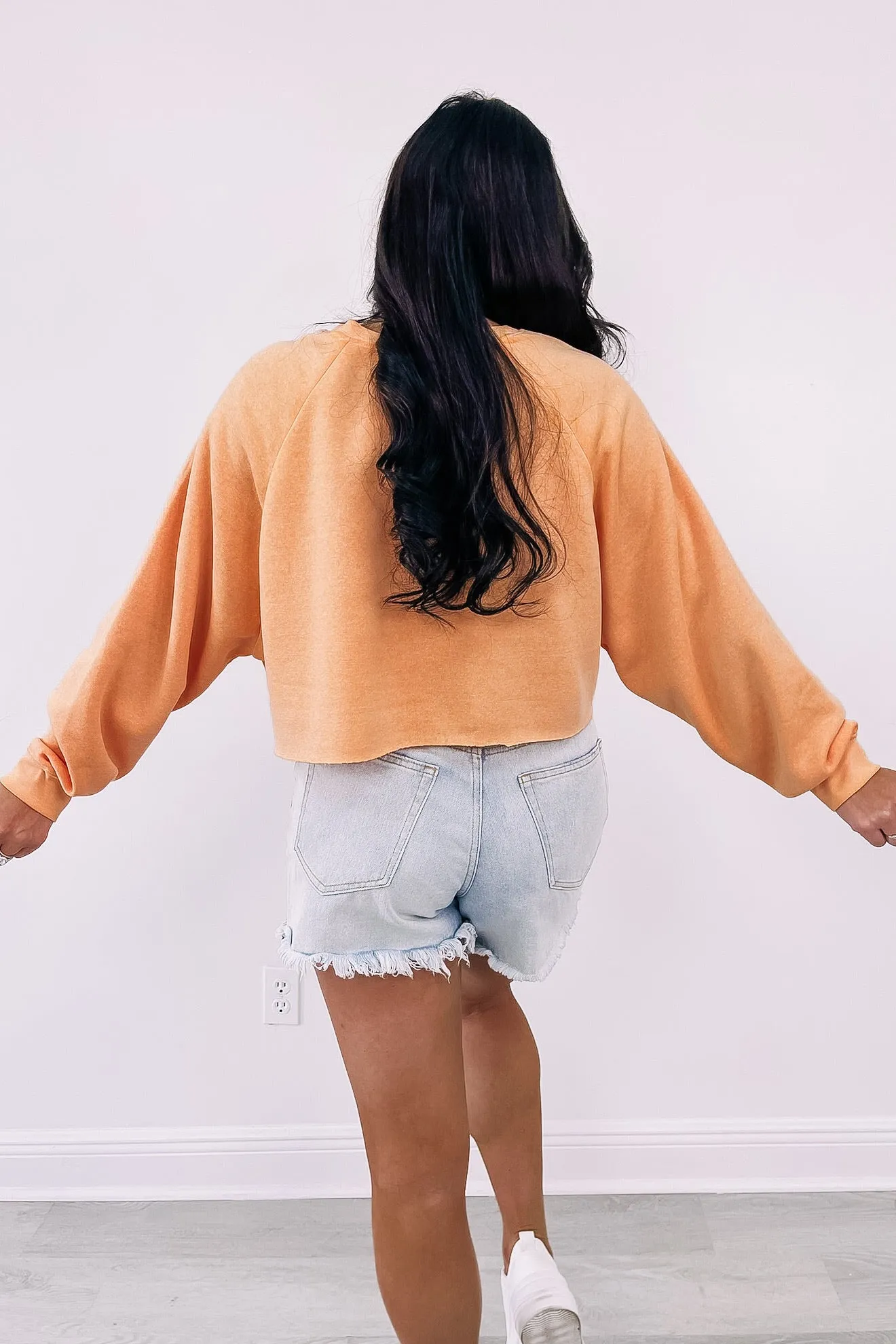 Casual Nonsense Crop Sweatshirt sold by Bella Rose boutique product image thumbnail 3