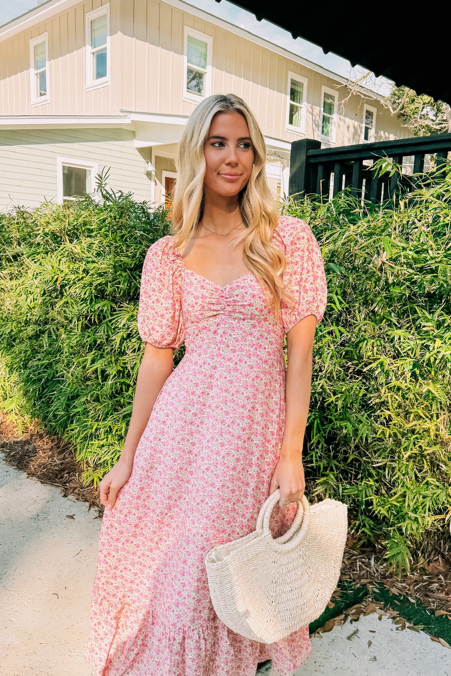 Still The One Floral Midi Dress sold by Bella Rose boutique product image thumbnail 2