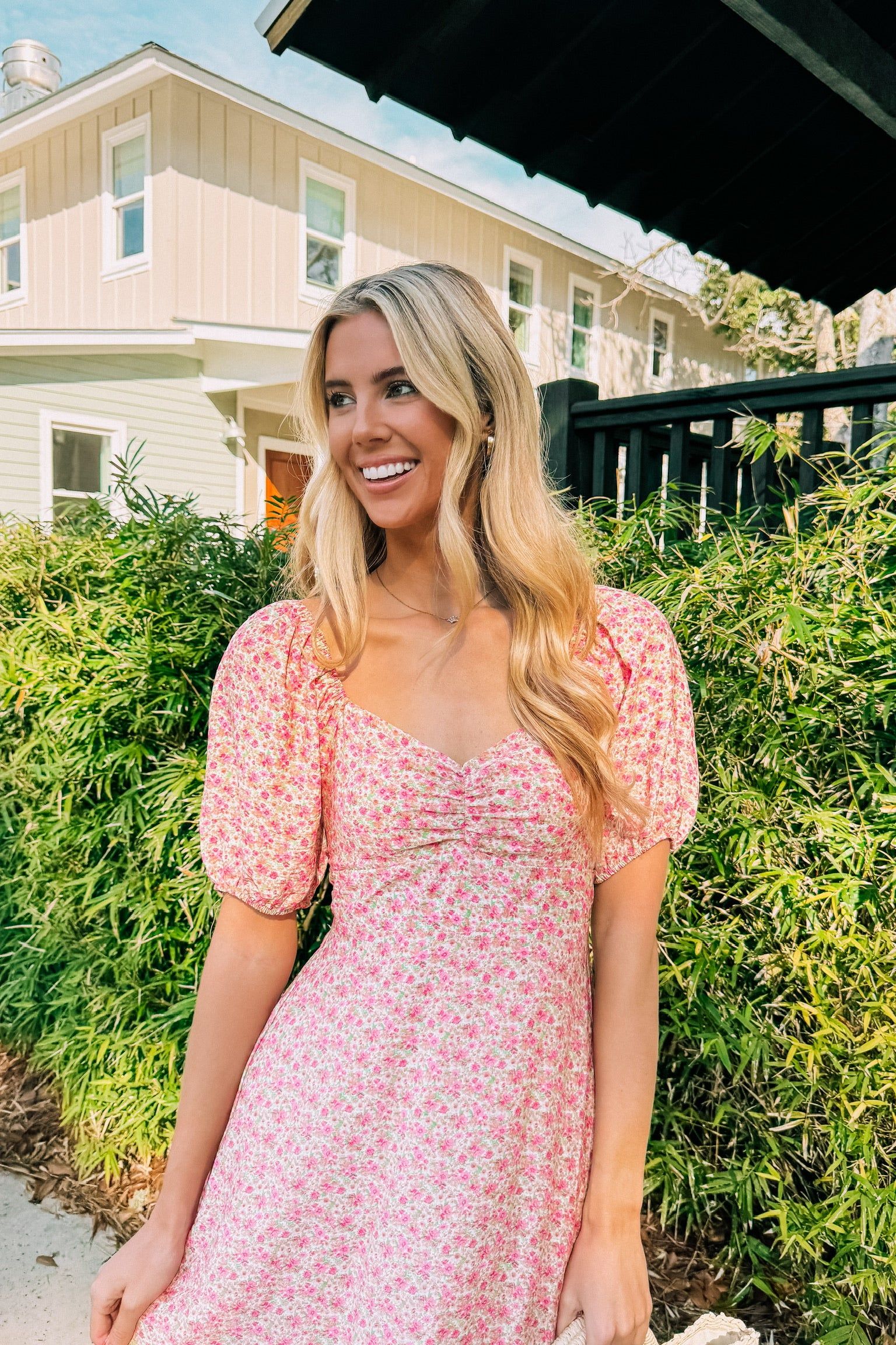 Still The One Floral Midi Dress sold by Bella Rose boutique product image thumbnail 3