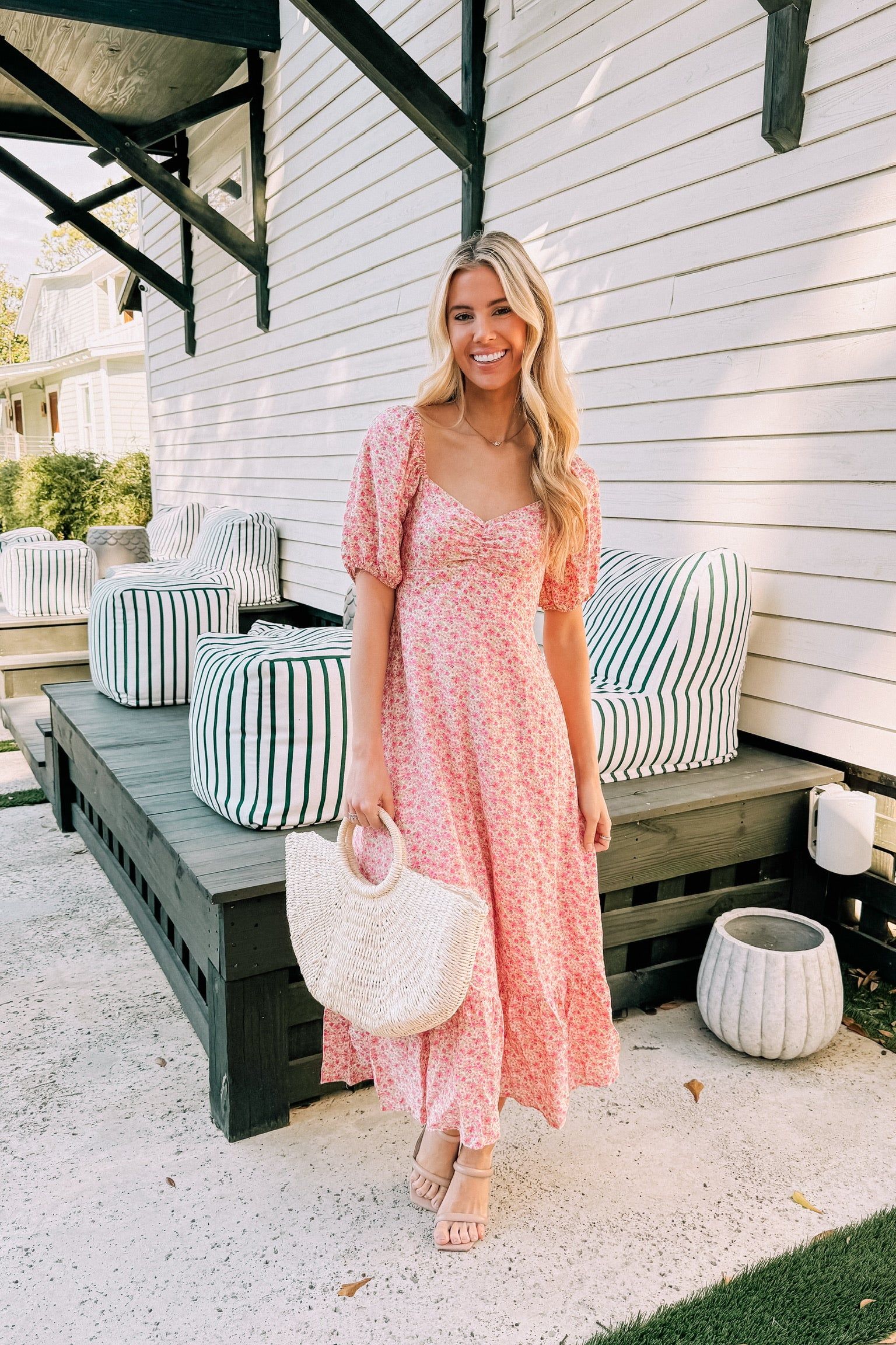 Still The One Floral Midi Dress sold by Bella Rose boutique product image thumbnail 5