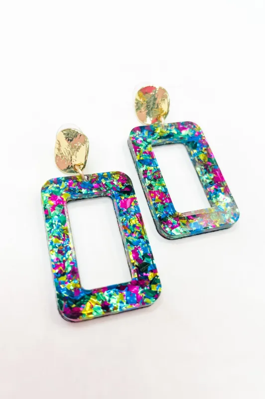 Unicorn Acrylic Rectangle Drop sold by Bella Rose boutique