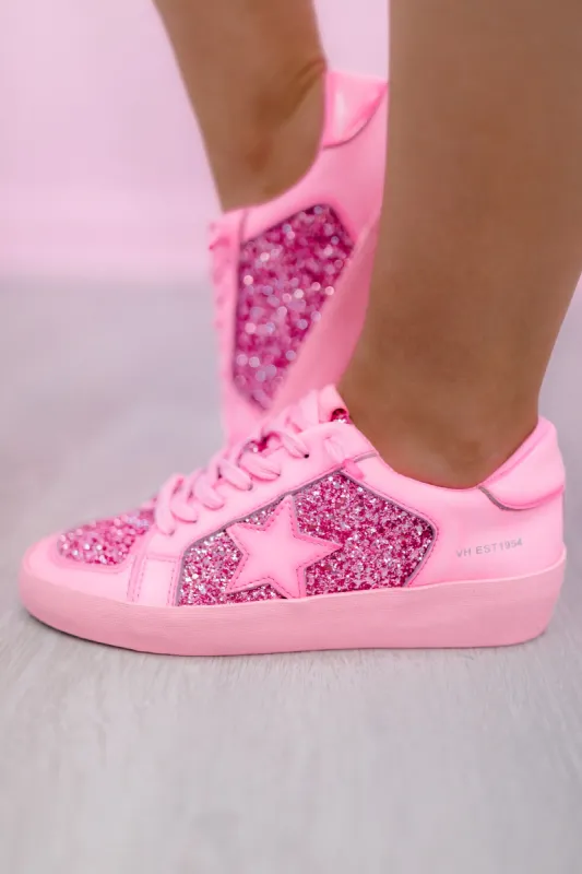 Vintage Havana: Captivated By Love Embellished Star Sneakers (LAST ONE - SIZE 7) sold by Bella Rose boutique