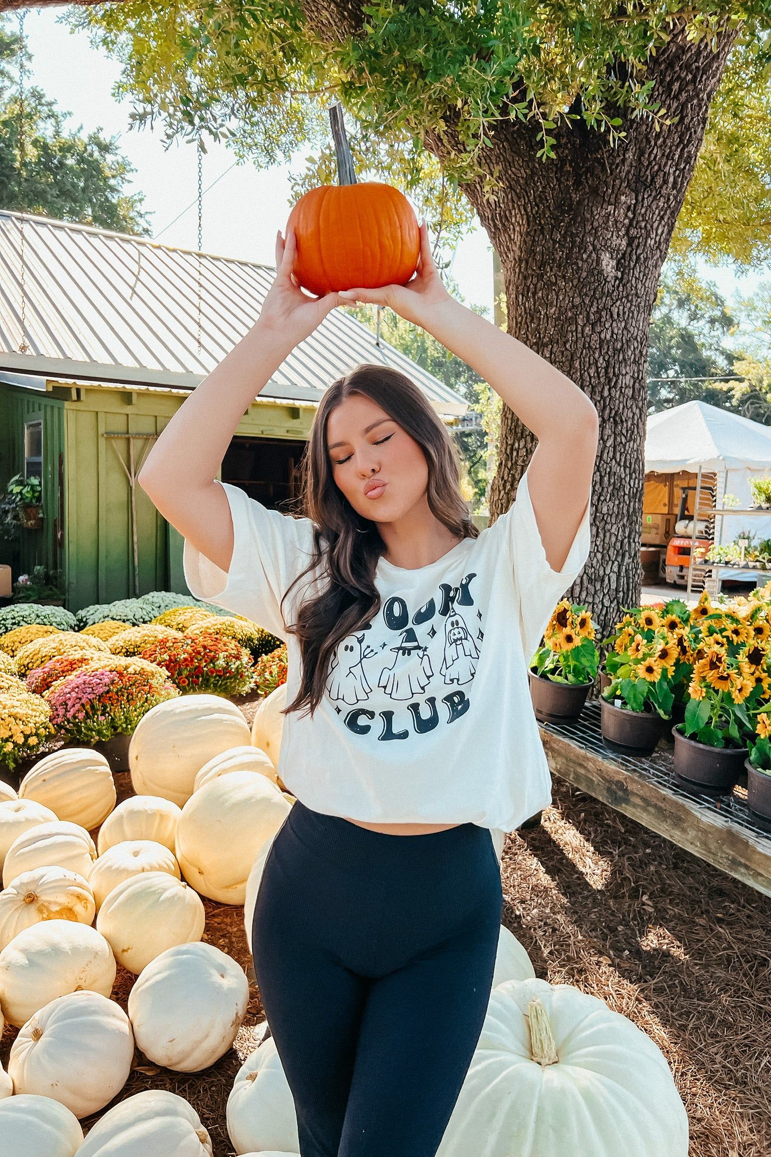 "Spooky Club" Graphic Tee sold by Bella Rose boutique product image thumbnail 2