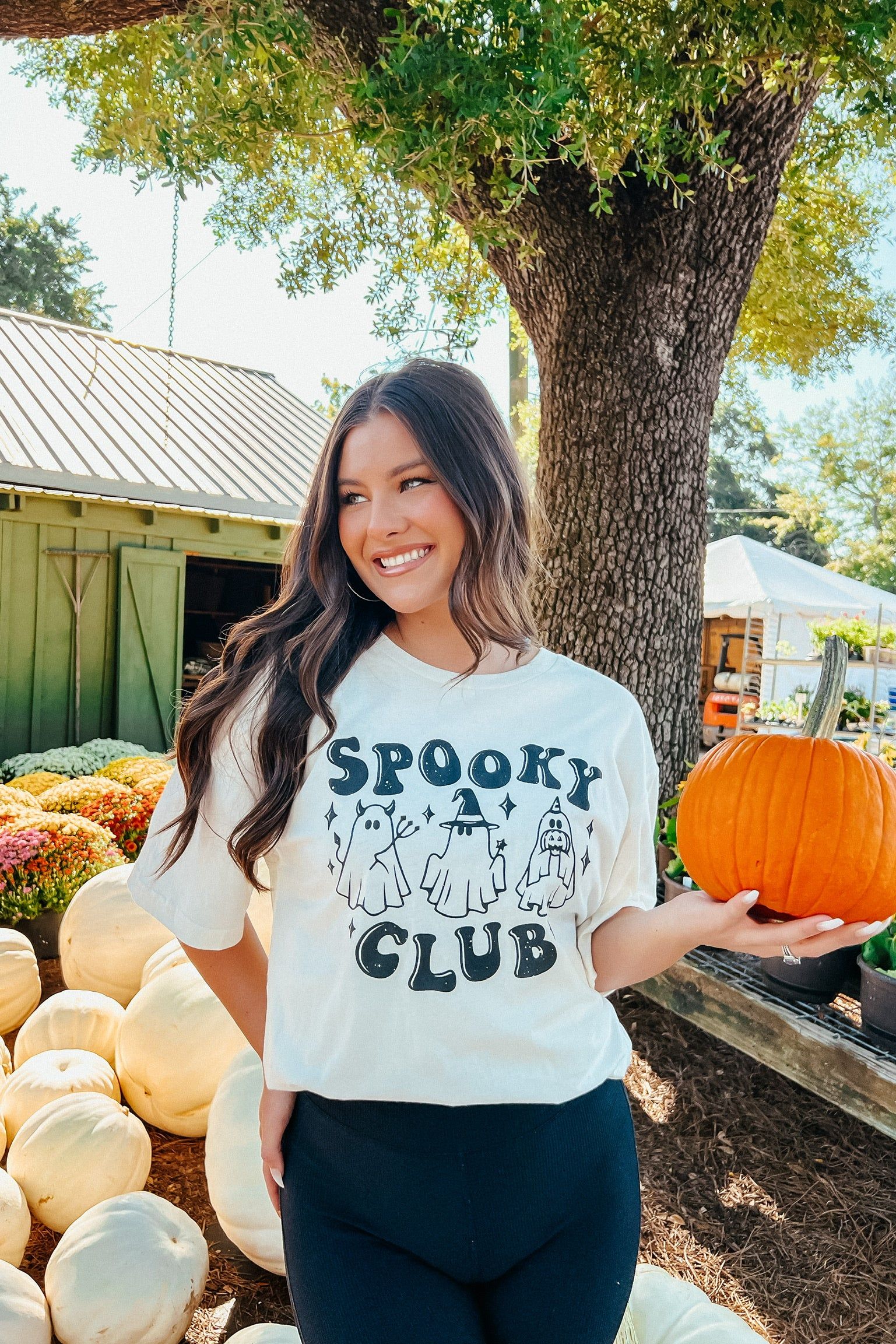 "Spooky Club" Graphic Tee sold by Bella Rose boutique product image thumbnail 5