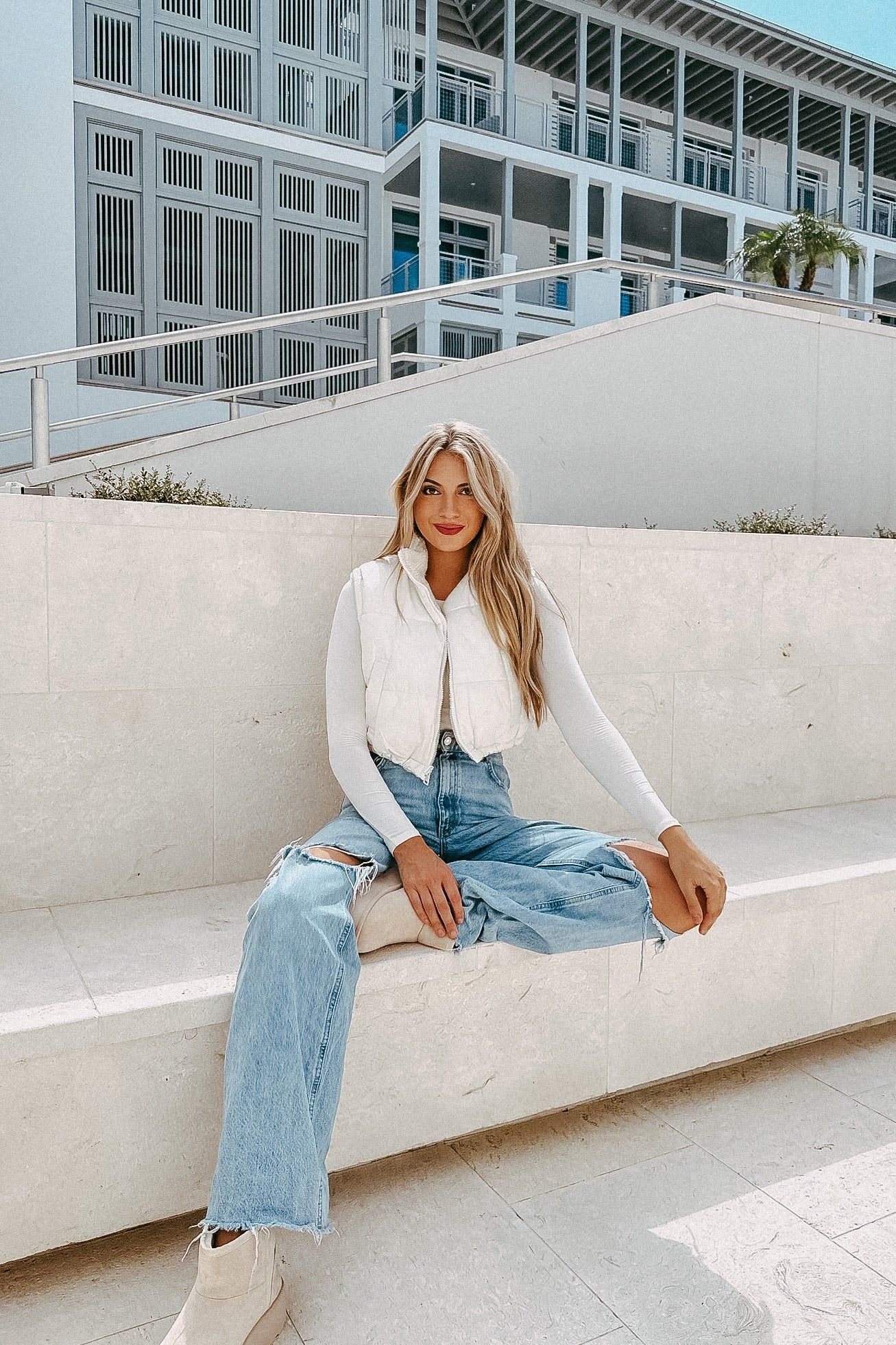 Fall Is Calling Puffer Vest sold by Bella Rose boutique product image thumbnail 4