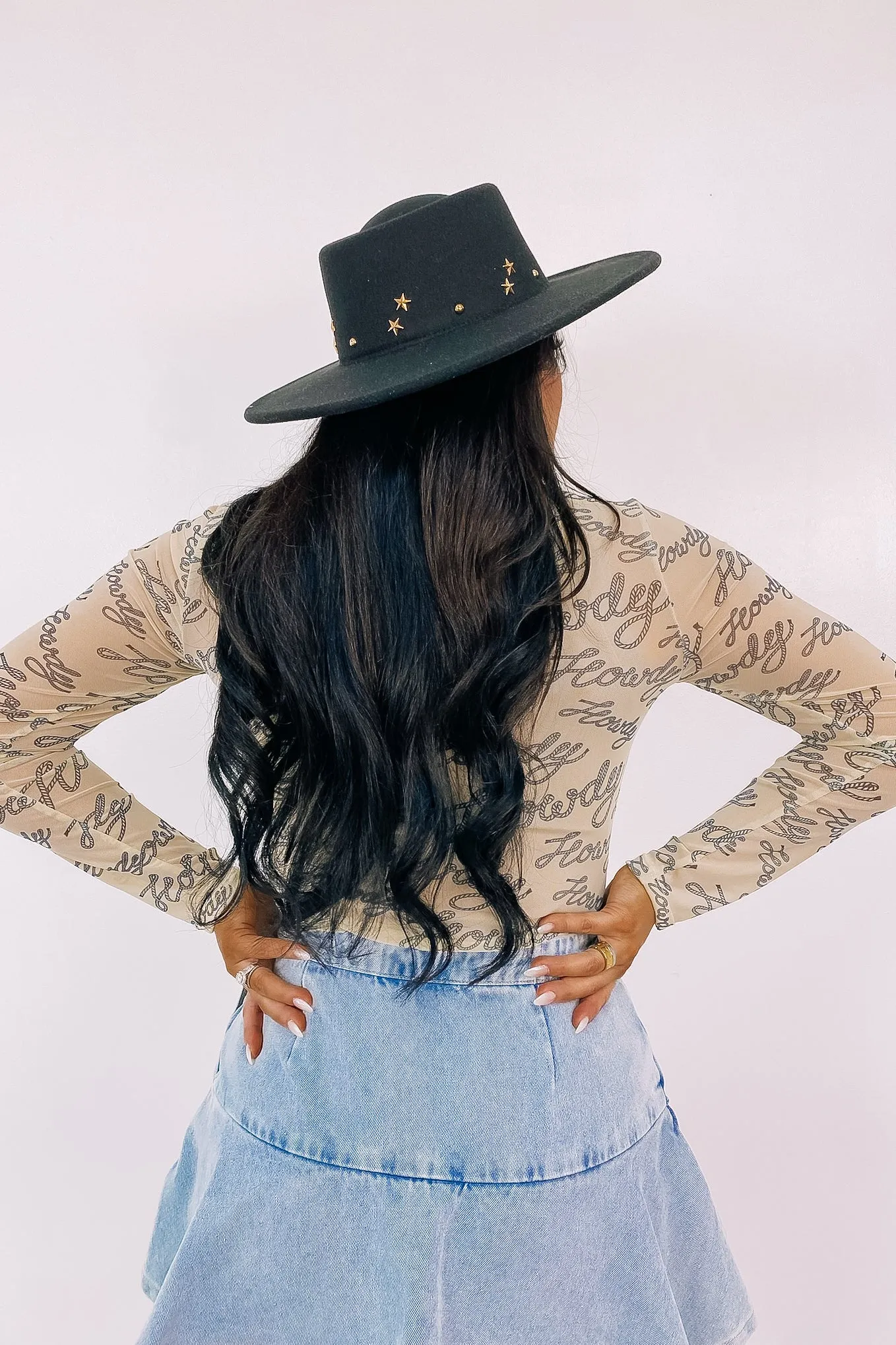 Howdy Mesh Bodysuit sold by Bella Rose boutique product image thumbnail 4