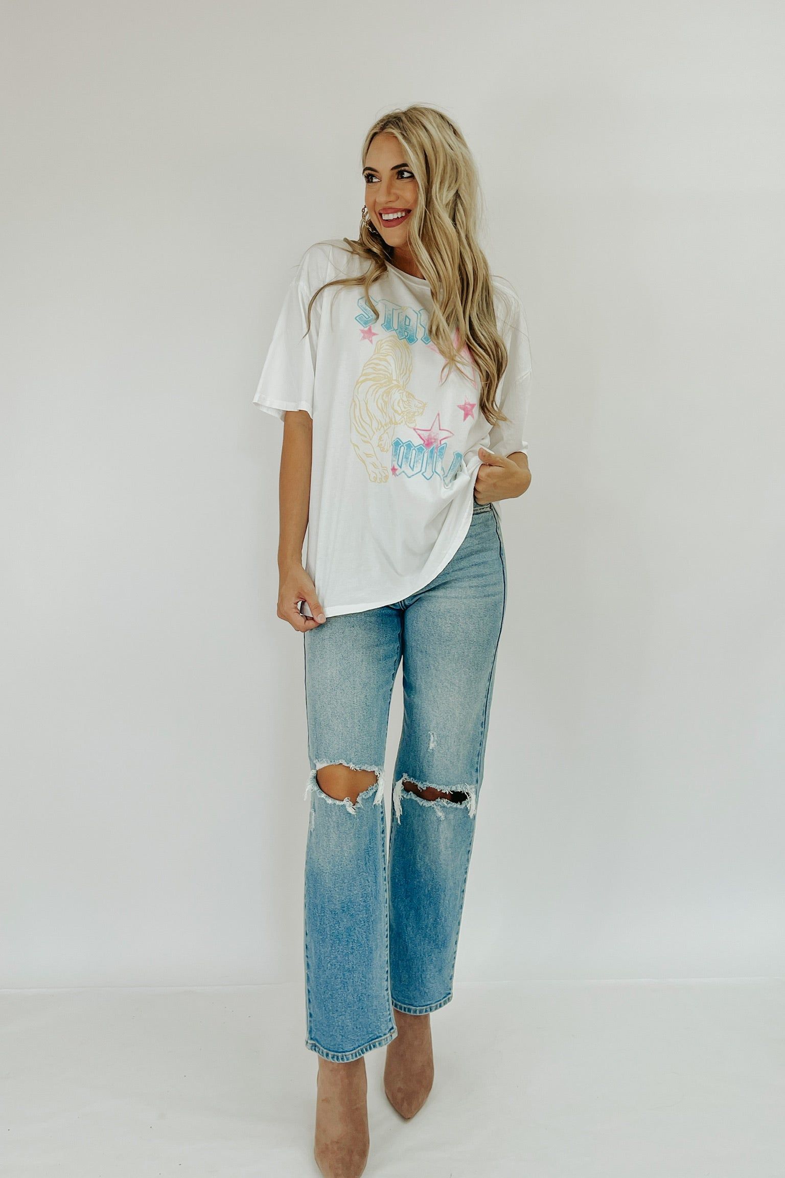 Stay Wild Graphic Tee sold by Bella Rose boutique product image thumbnail 4