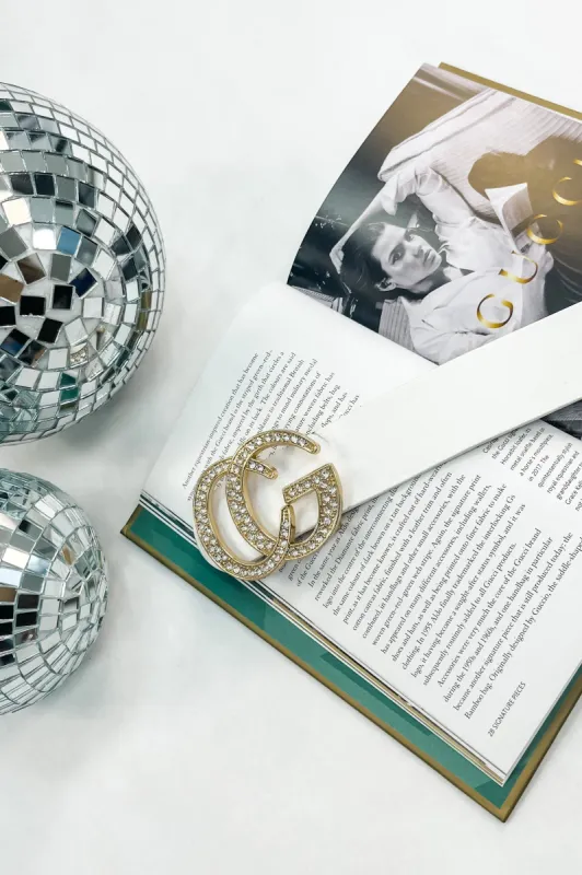 Gabriella Designer Dupe Belt sold by Bella Rose boutique