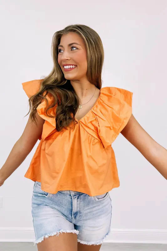 Storybook Ending Poplin Top(LAST ONE - SIZE MEDIUM) sold by Bella Rose boutique