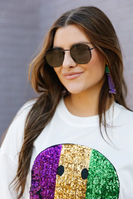 Greta Round Sunglasses sold by Bella Rose boutique