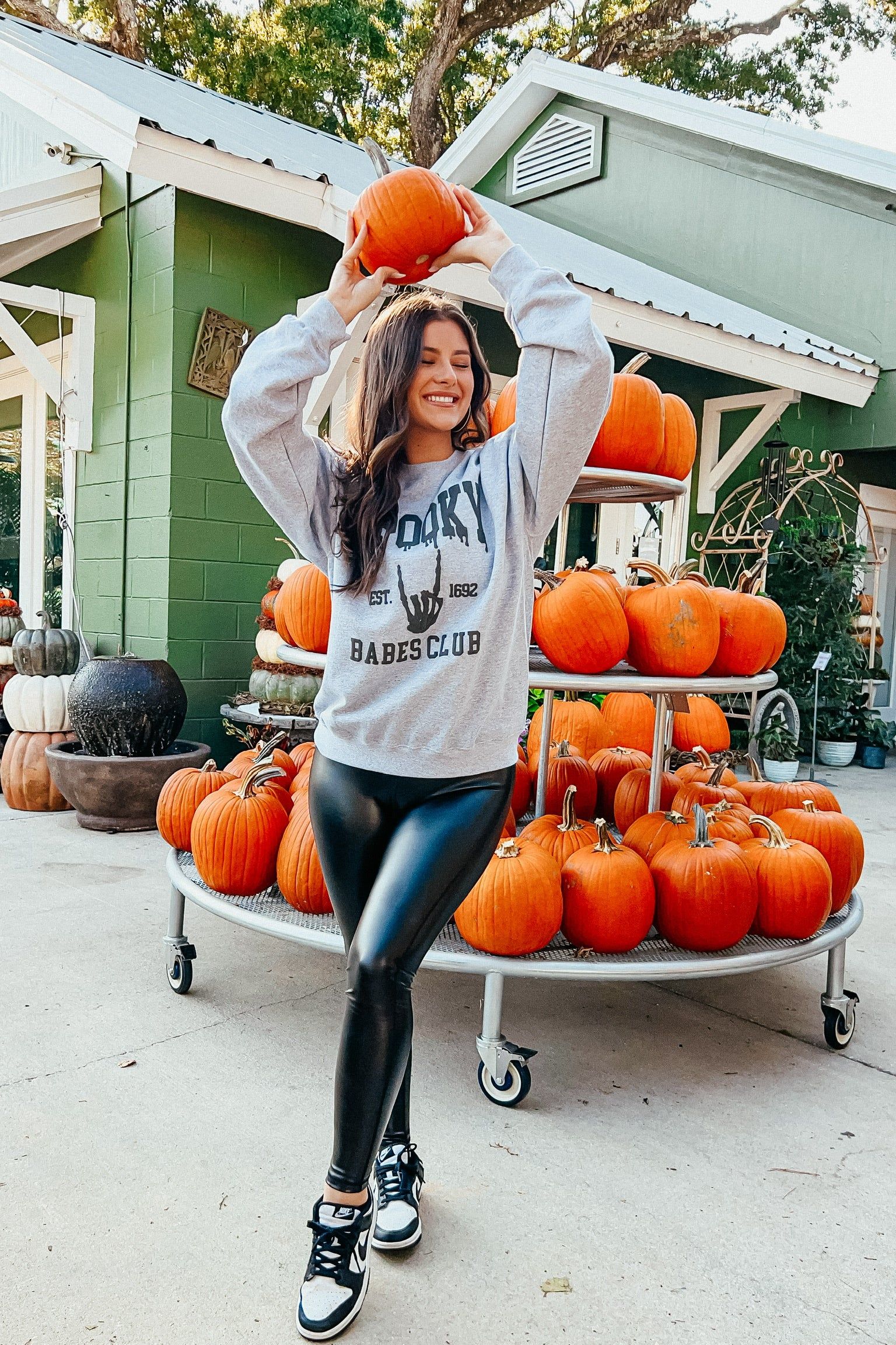 Spooky Babes Club Sweatshirt sold by Bella Rose boutique product image thumbnail 5