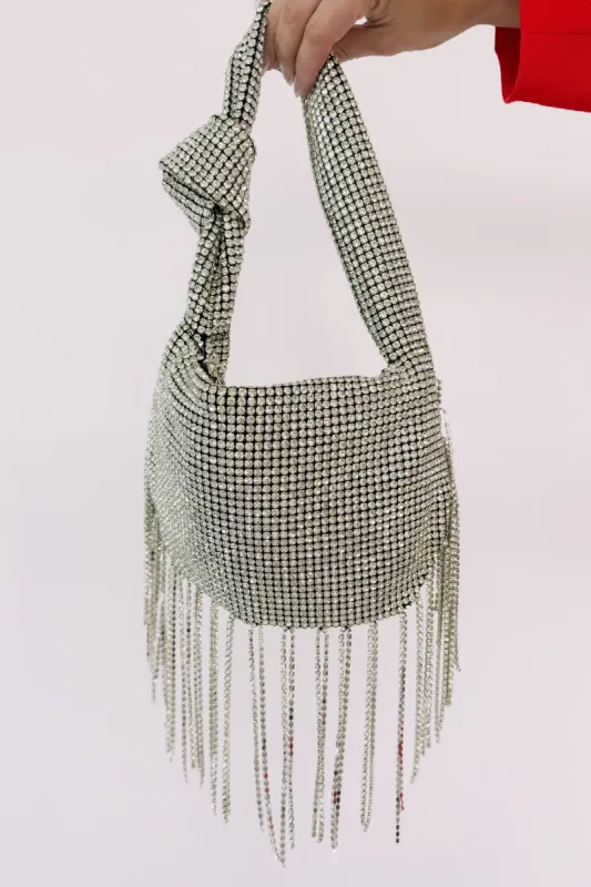 Sparkling Evening Fringe Shoulder Bag( LAST ONE ) sold by Bella Rose boutique