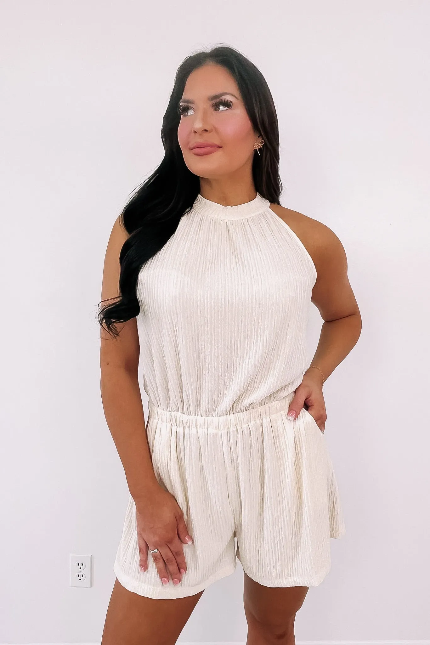 Seaside Strolls Romper sold by Bella Rose boutique product image thumbnail 2