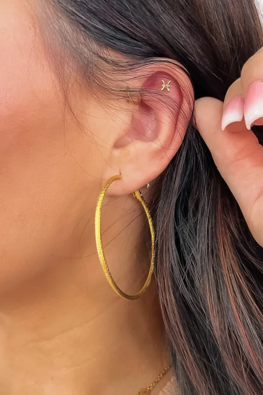 Seriously Lovely Hoop Earrings sold by Bella Rose boutique