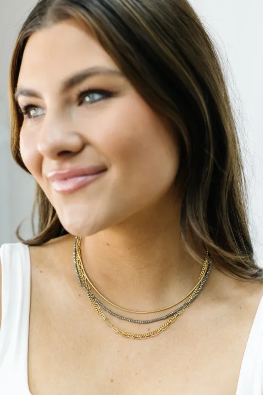 Assorted Chain Link Necklace Set sold by Bella Rose boutique