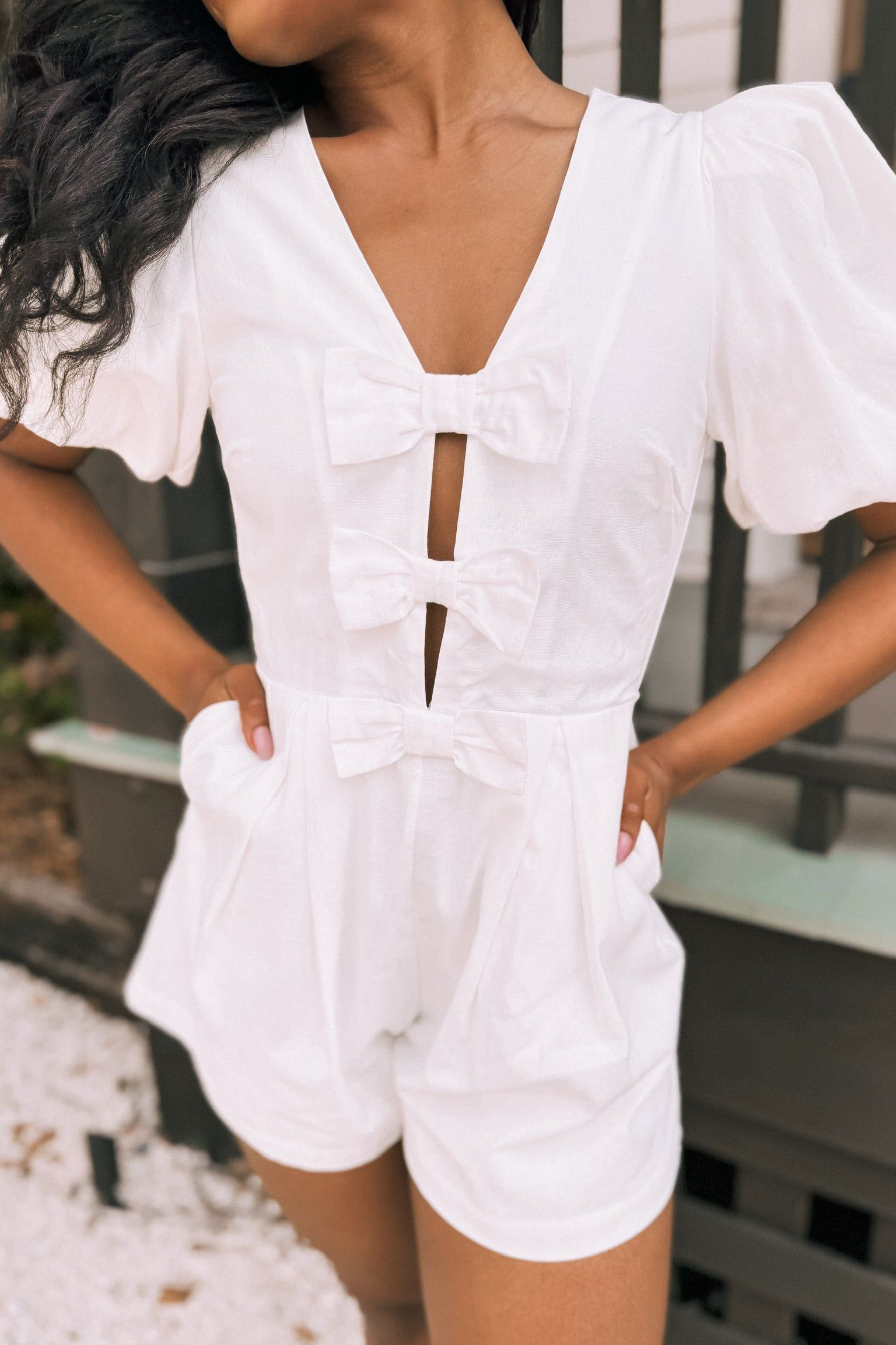 My Secret Admirer Romper sold by Bella Rose boutique product image thumbnail 3