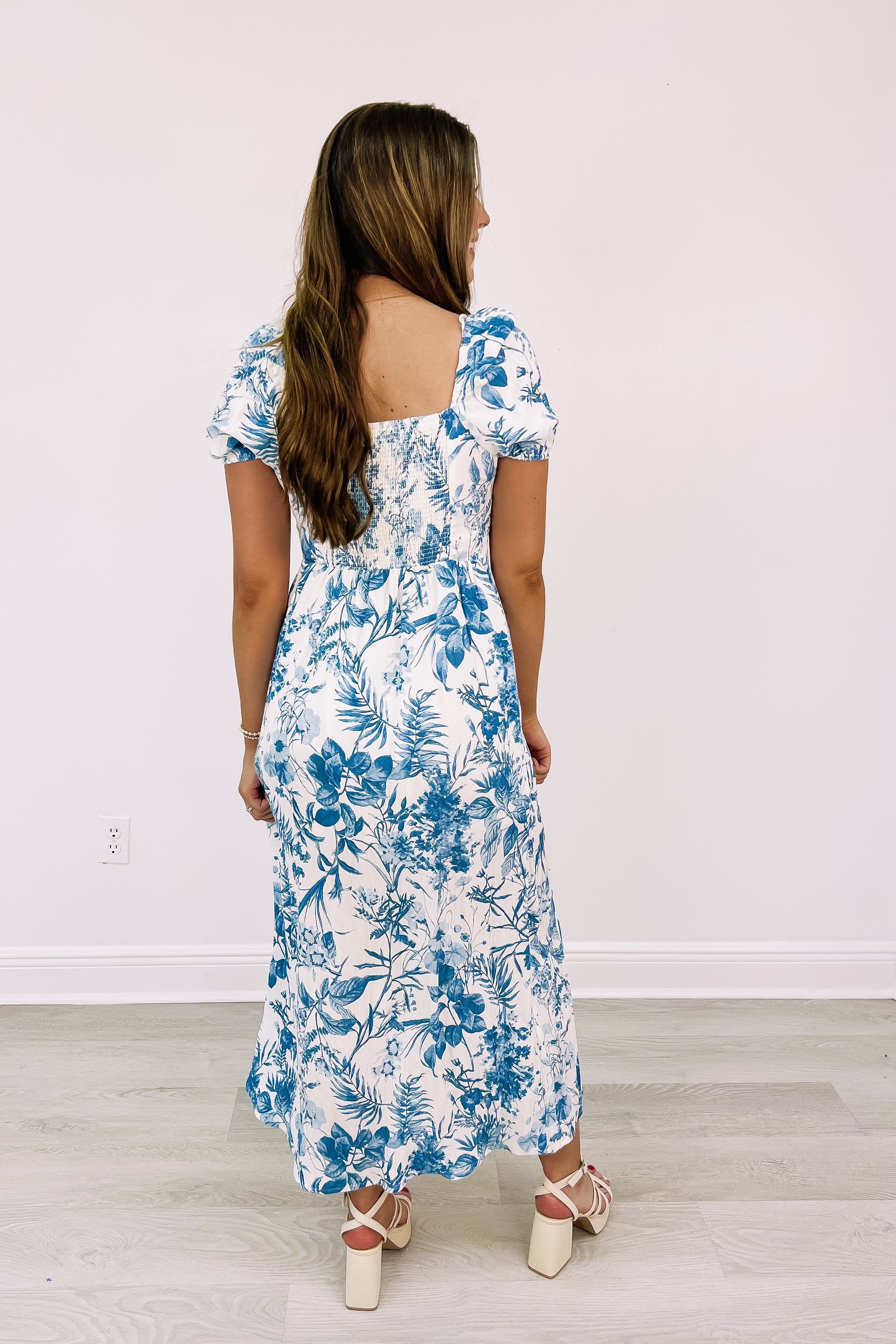 RESTOCK: Soft Breeze Midi Dress sold by Bella Rose boutique product image thumbnail 4