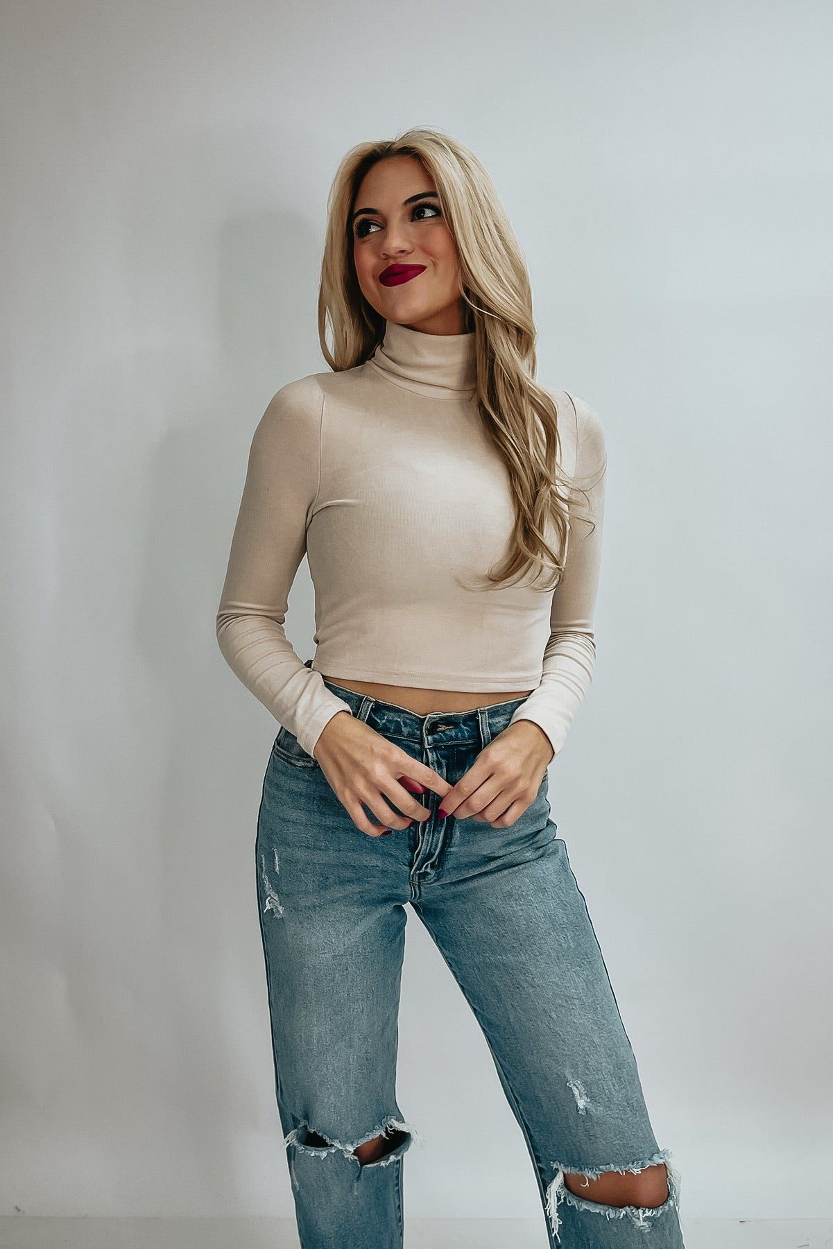 Doing It All Crop Top sold by Bella Rose boutique product image thumbnail 2