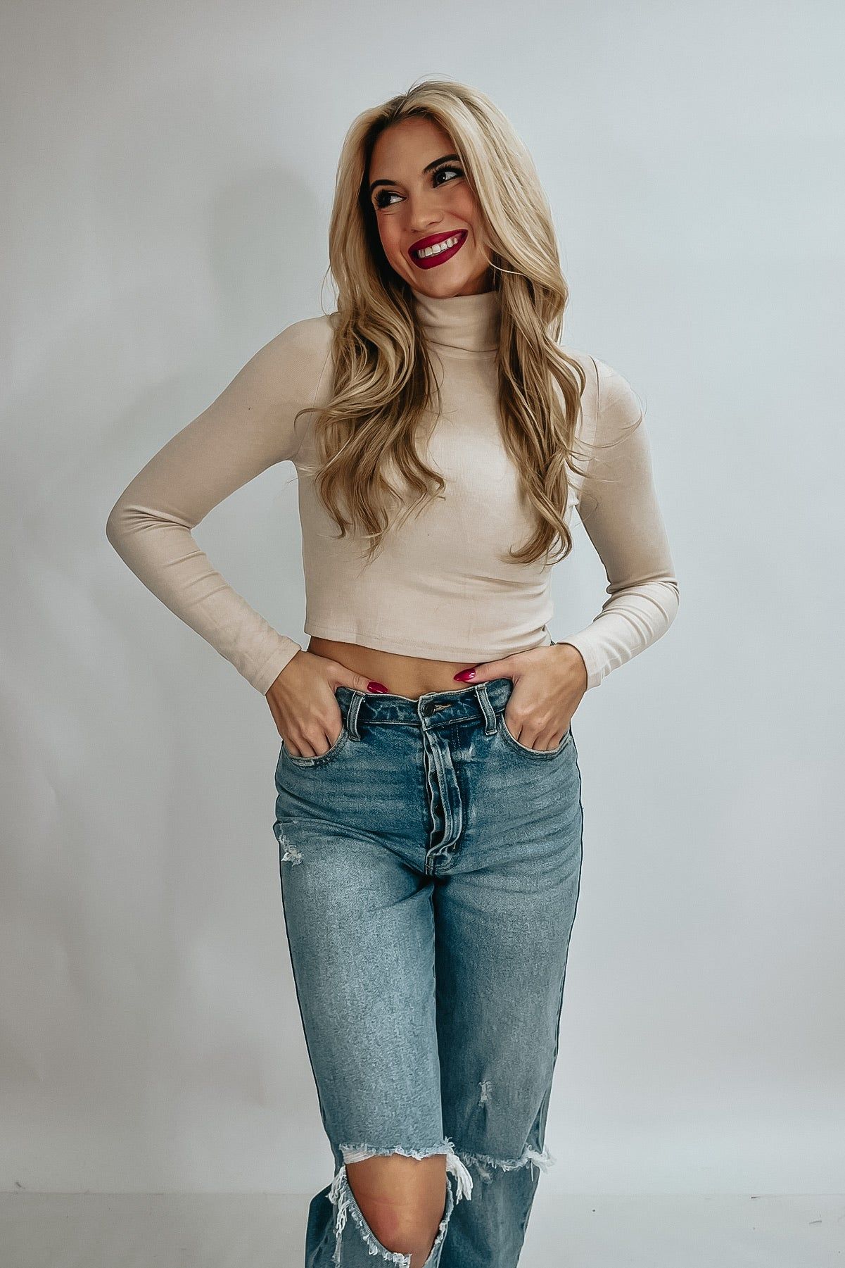 Doing It All Crop Top sold by Bella Rose boutique product image thumbnail 3