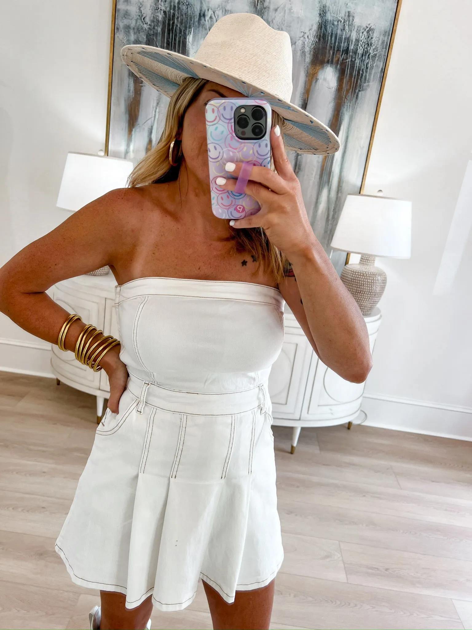 Got It Girls Denim Dress sold by Bella Rose boutique product image thumbnail 3