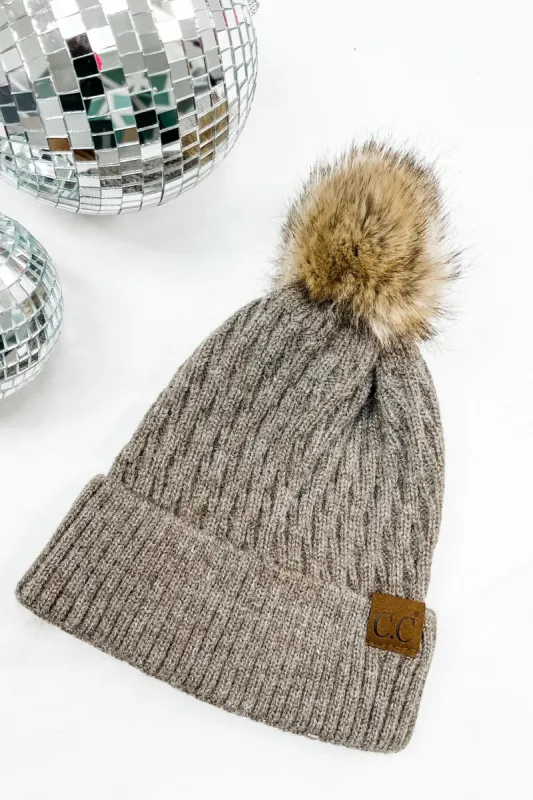 Cozy Home C.C Beanie sold by Bella Rose boutique