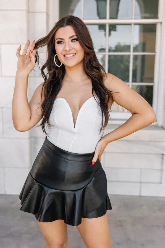 Faye Shimmer Bodysuit sold by Bella Rose boutique