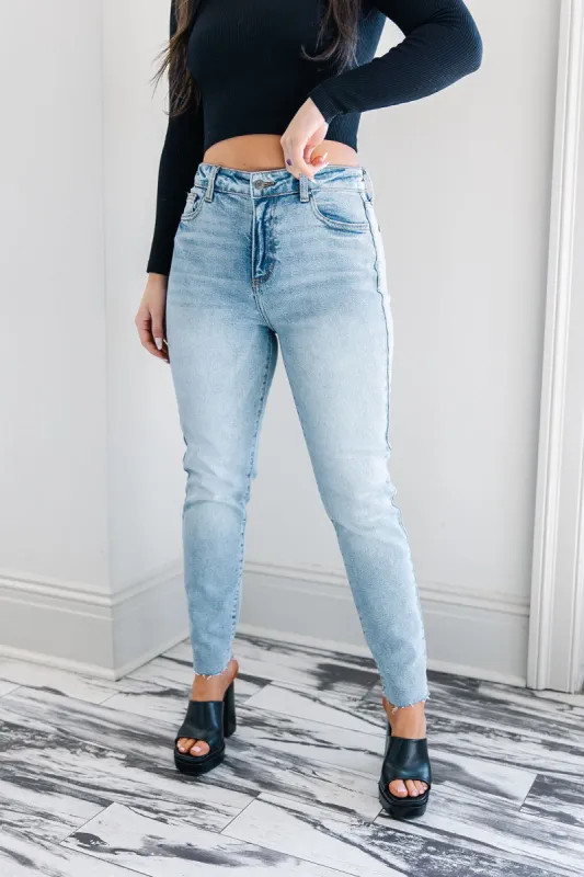 Piper High Rise Mom Jean sold by Bella Rose boutique