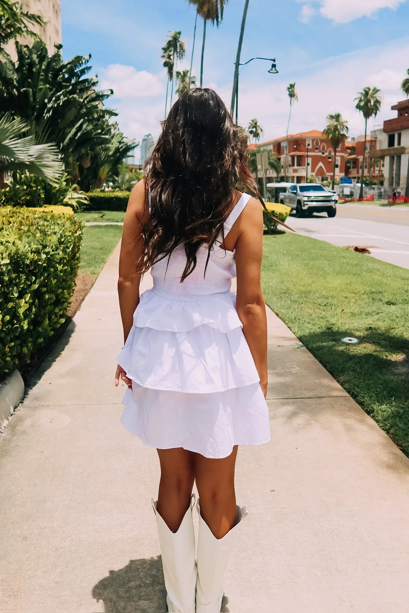 Tugging At Heartstrings Mini Dress sold by Bella Rose boutique product image thumbnail 4