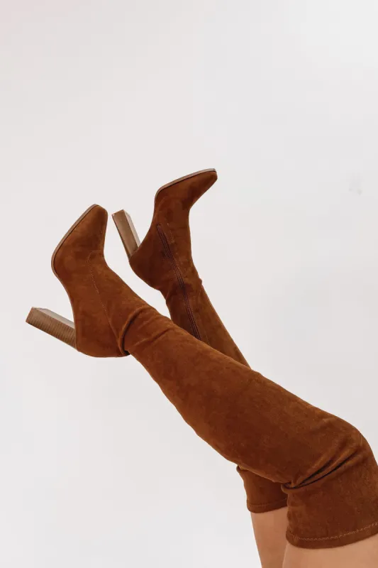 Strutting Into The Night Over The Knee Boots sold by Bella Rose boutique