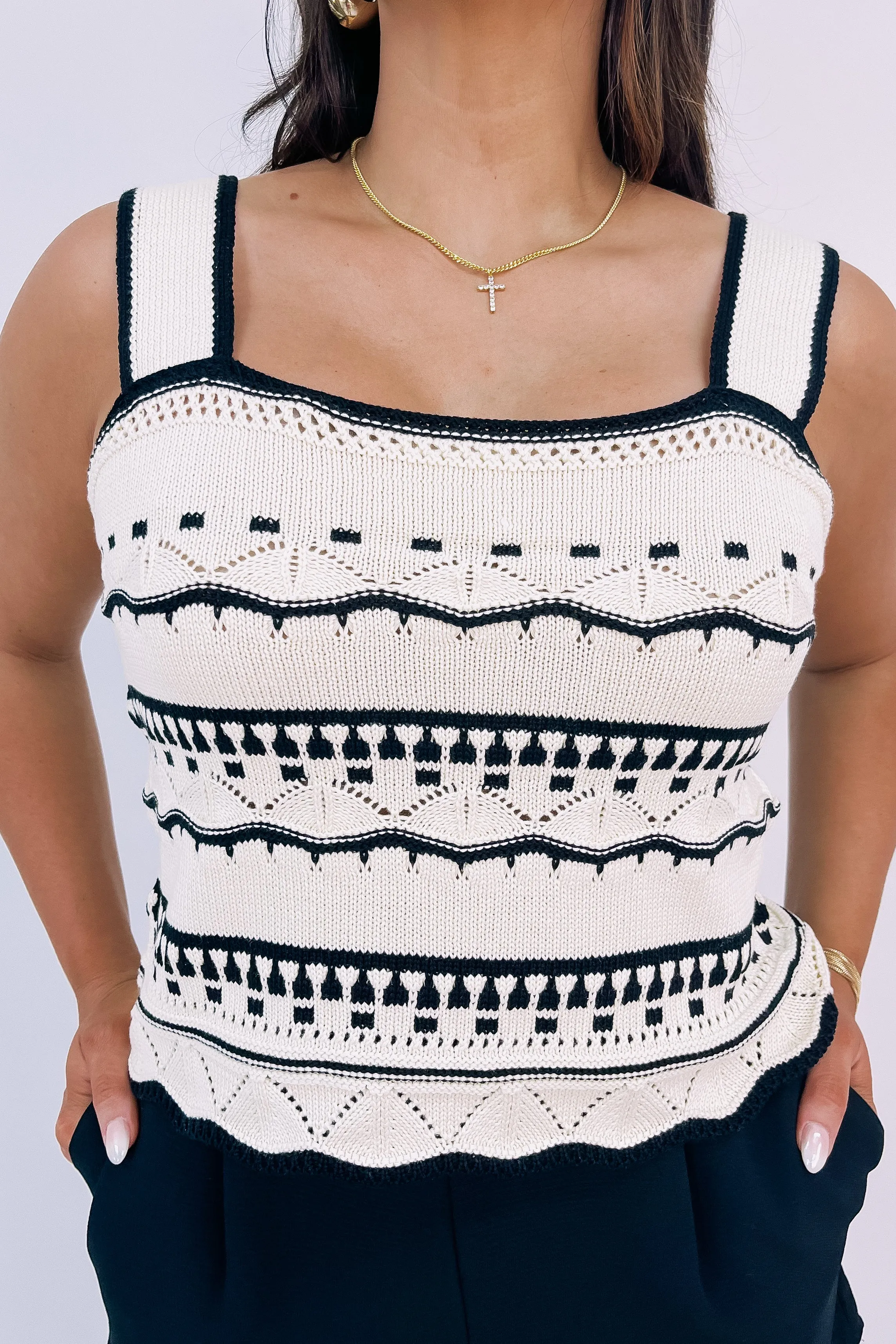 Summer Brunch Crop Top (LAST ONE - SIZE LARGE) sold by Bella Rose boutique product image thumbnail 3