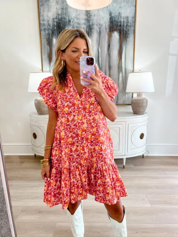 I Remember Everything Floral Dress ( LAST ONE - SIZE SMALL) sold by Bella Rose boutique