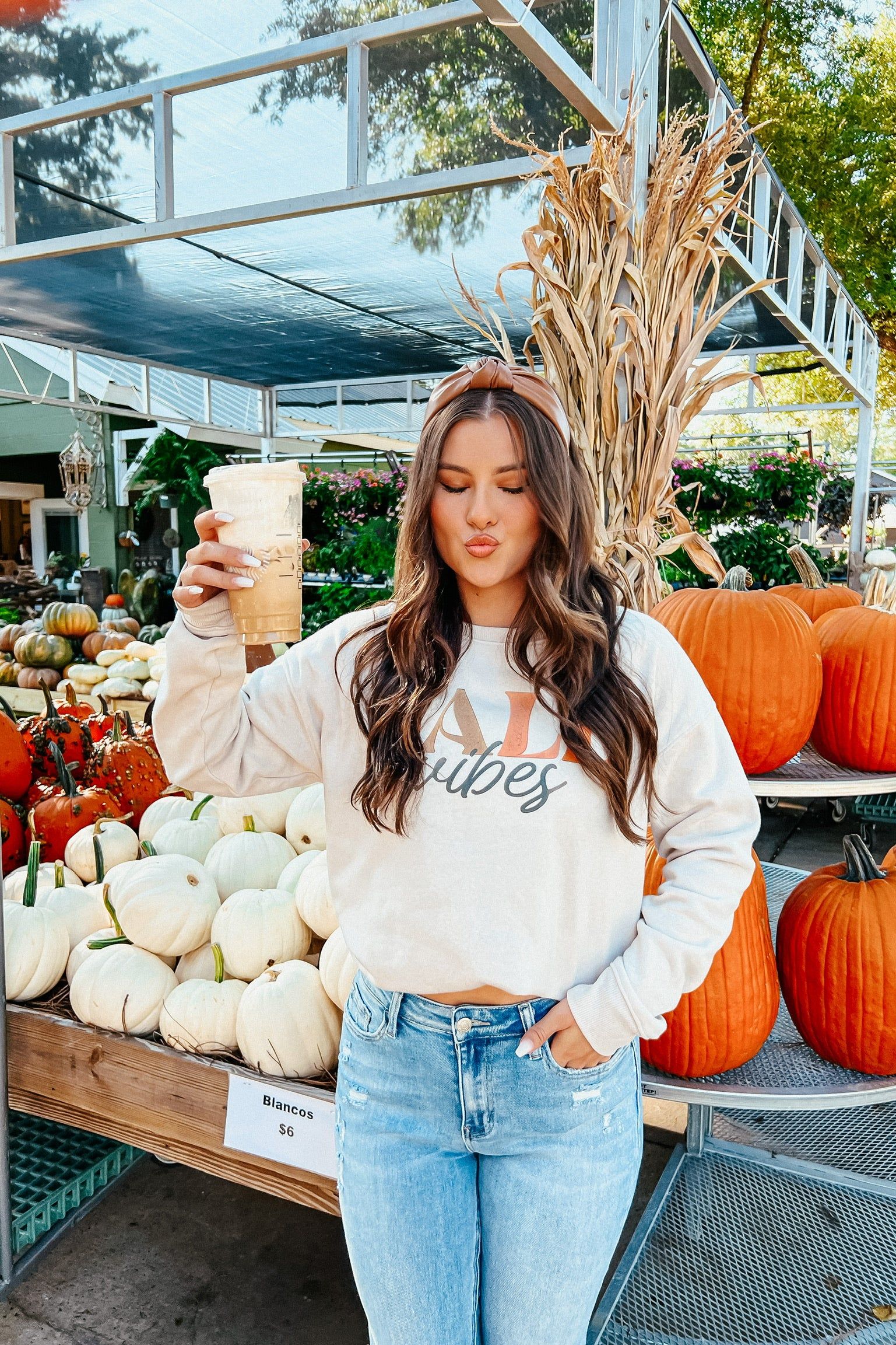 Fall Vibes Graphic Sweatshirt sold by Bella Rose boutique product image thumbnail 3
