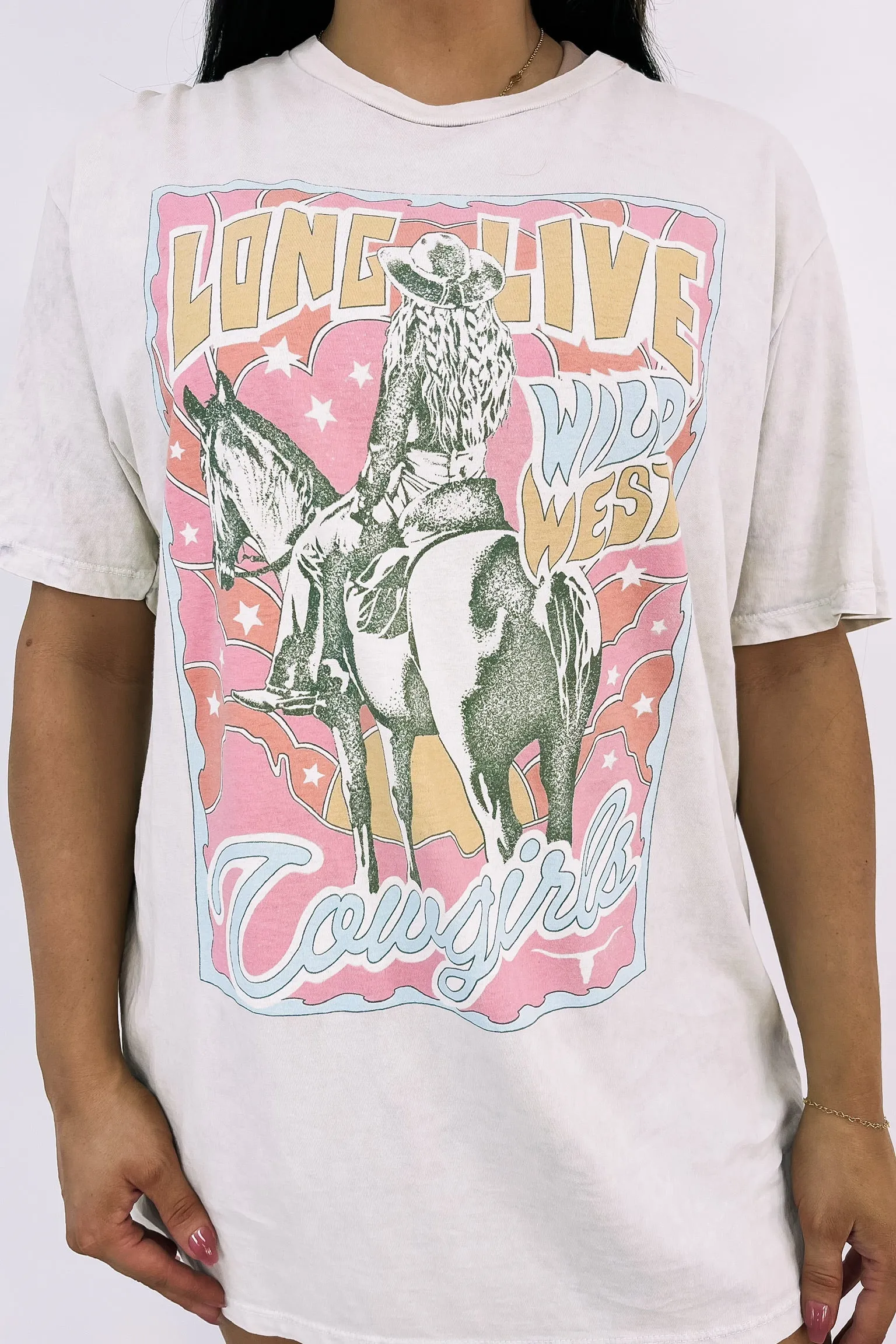 Long Live Cowgirls Graphic Top sold by Bella Rose boutique product image thumbnail 3