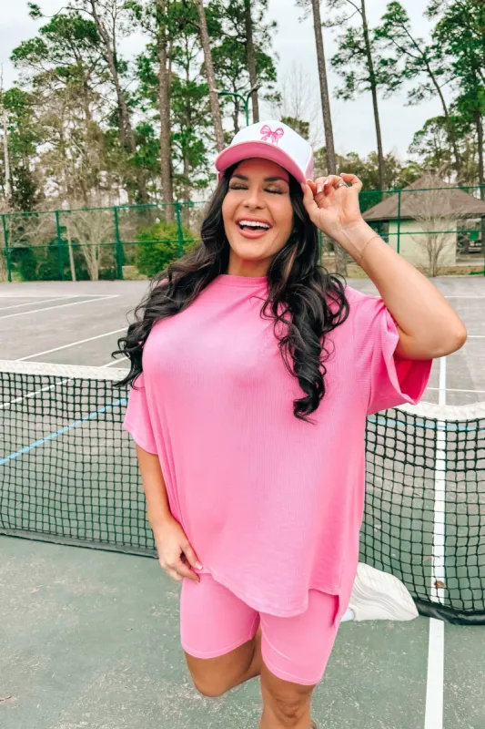 Don't Get Confused Oversized Top sold by Bella Rose boutique
