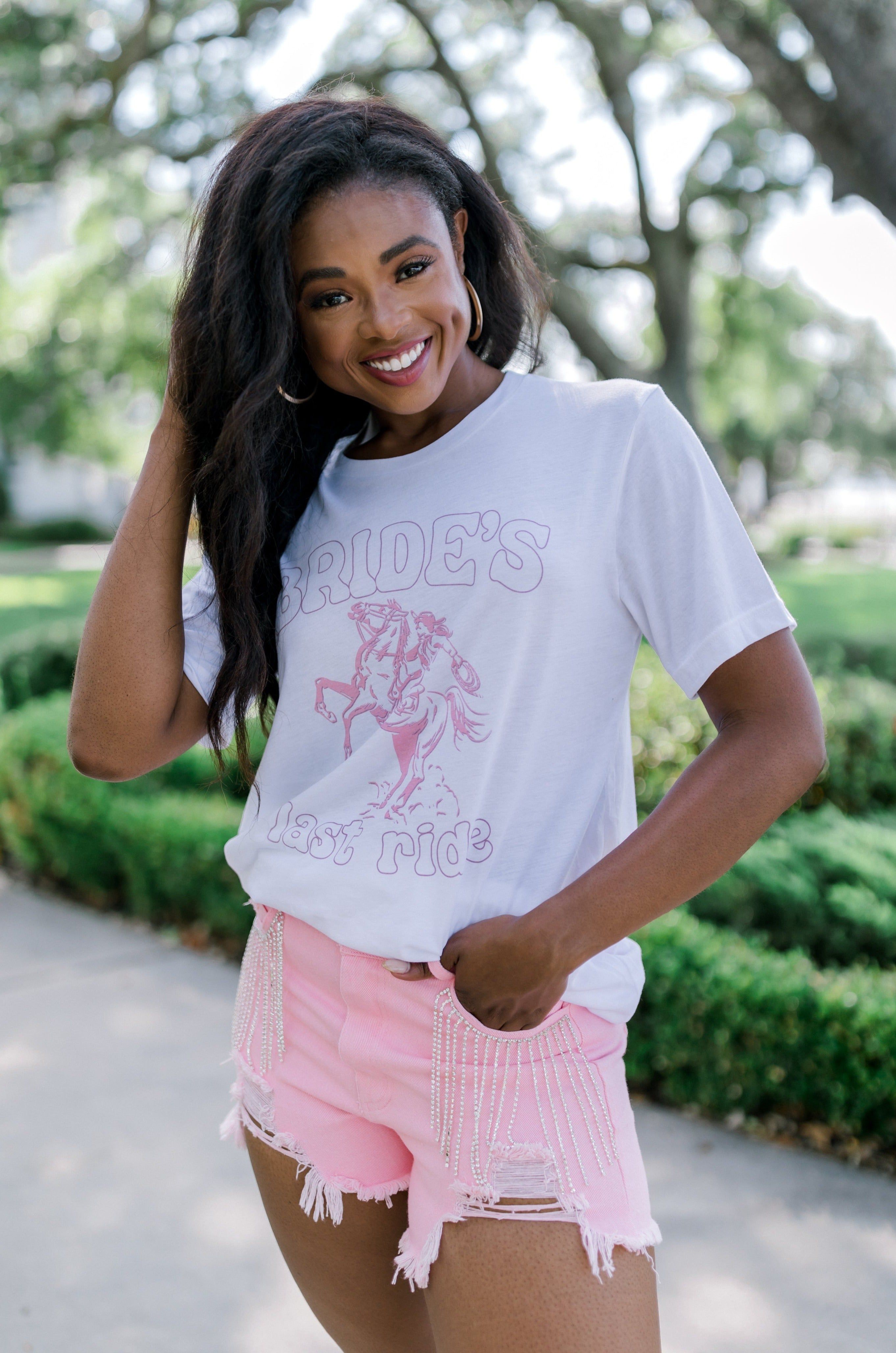 Bride's Last Ride Graphic Top sold by Bella Rose boutique product image thumbnail 3