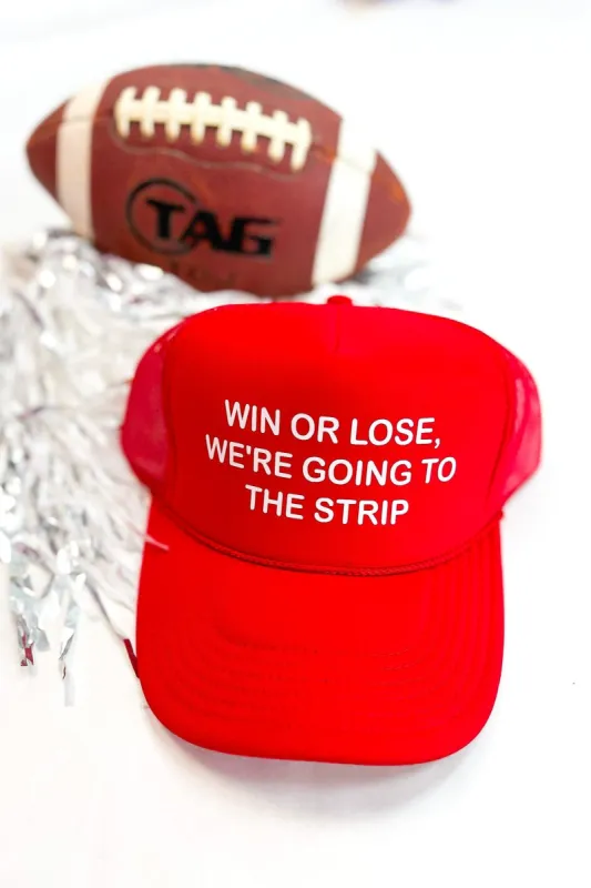 Win Or Lose Trucker Hat sold by Bella Rose boutique