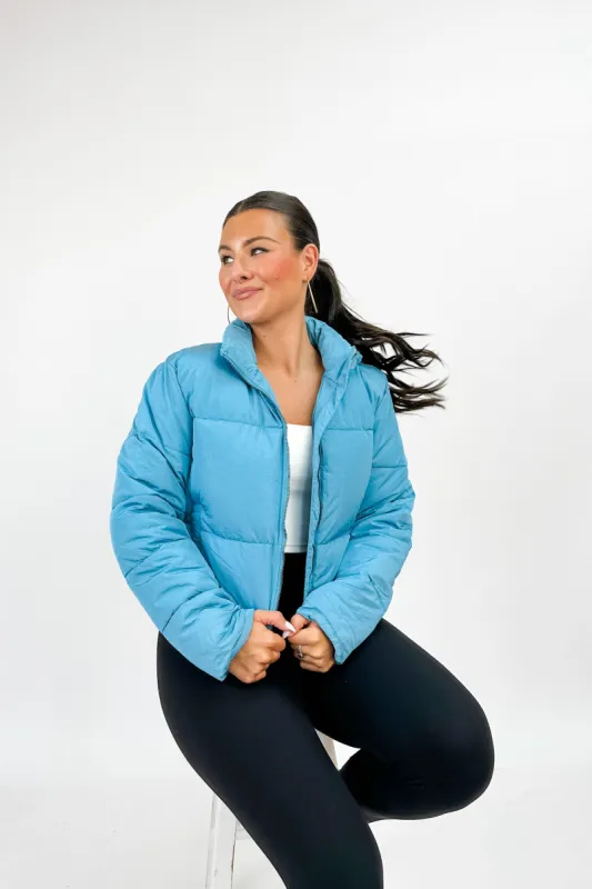 In The Clouds Puffer Jacket sold by Bella Rose boutique