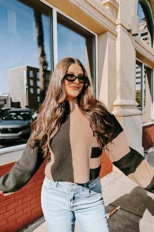 Getting My Hopes Up Knit Sweater sold by Bella Rose boutique