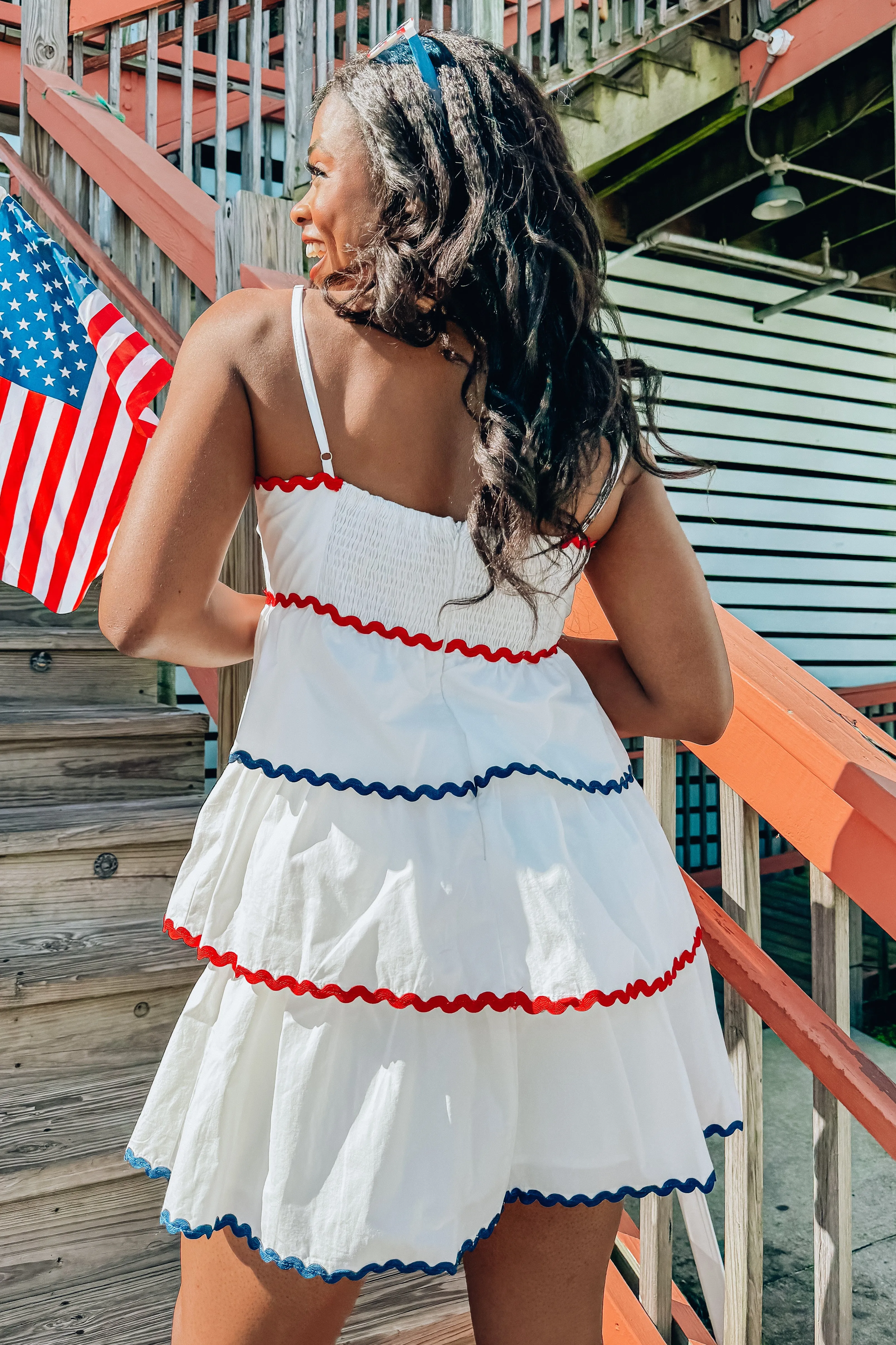 The Sweet Life Tiered Dress sold by Bella Rose boutique product image thumbnail 5