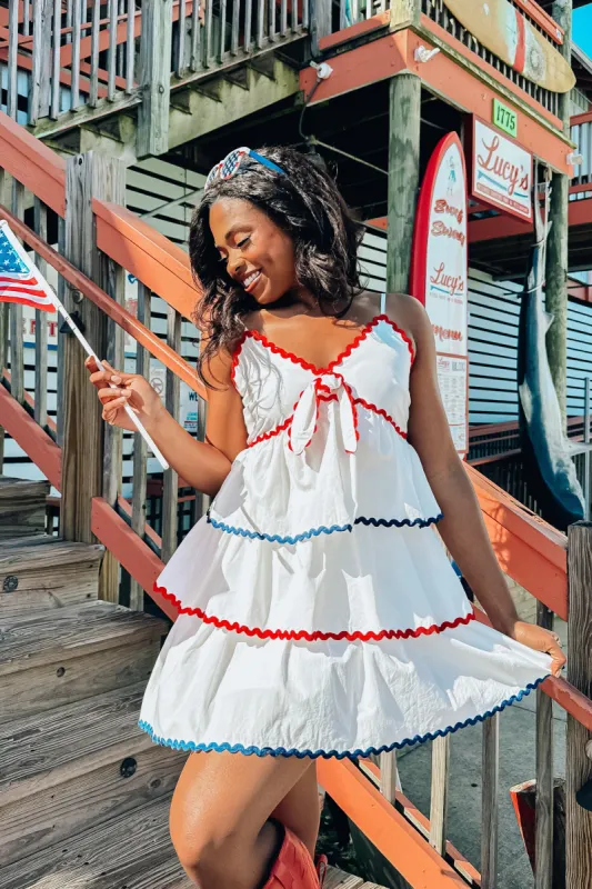 The Sweet Life Tiered Dress sold by Bella Rose boutique