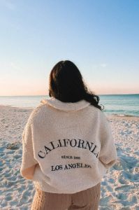Ally California Sherpa Pullover sold by Bella Rose boutique