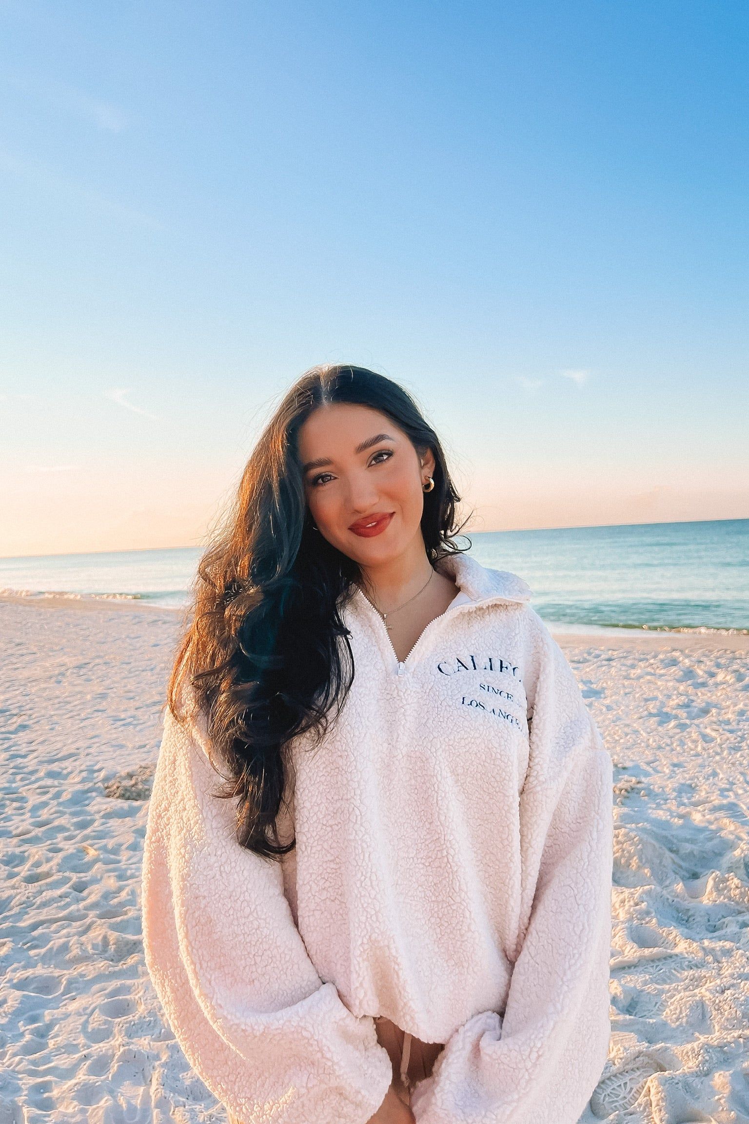 Ally California Sherpa Pullover sold by Bella Rose boutique product image thumbnail 4