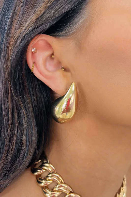 1.5" Teardrop Earrings sold by Bella Rose boutique