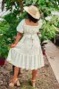 Total Sweetheart Gingham Dress sold by Bella Rose boutique