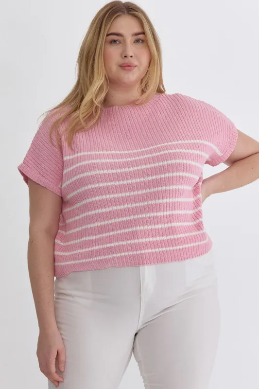 CURVY: Sweetest Song Sweater sold by Bella Rose boutique