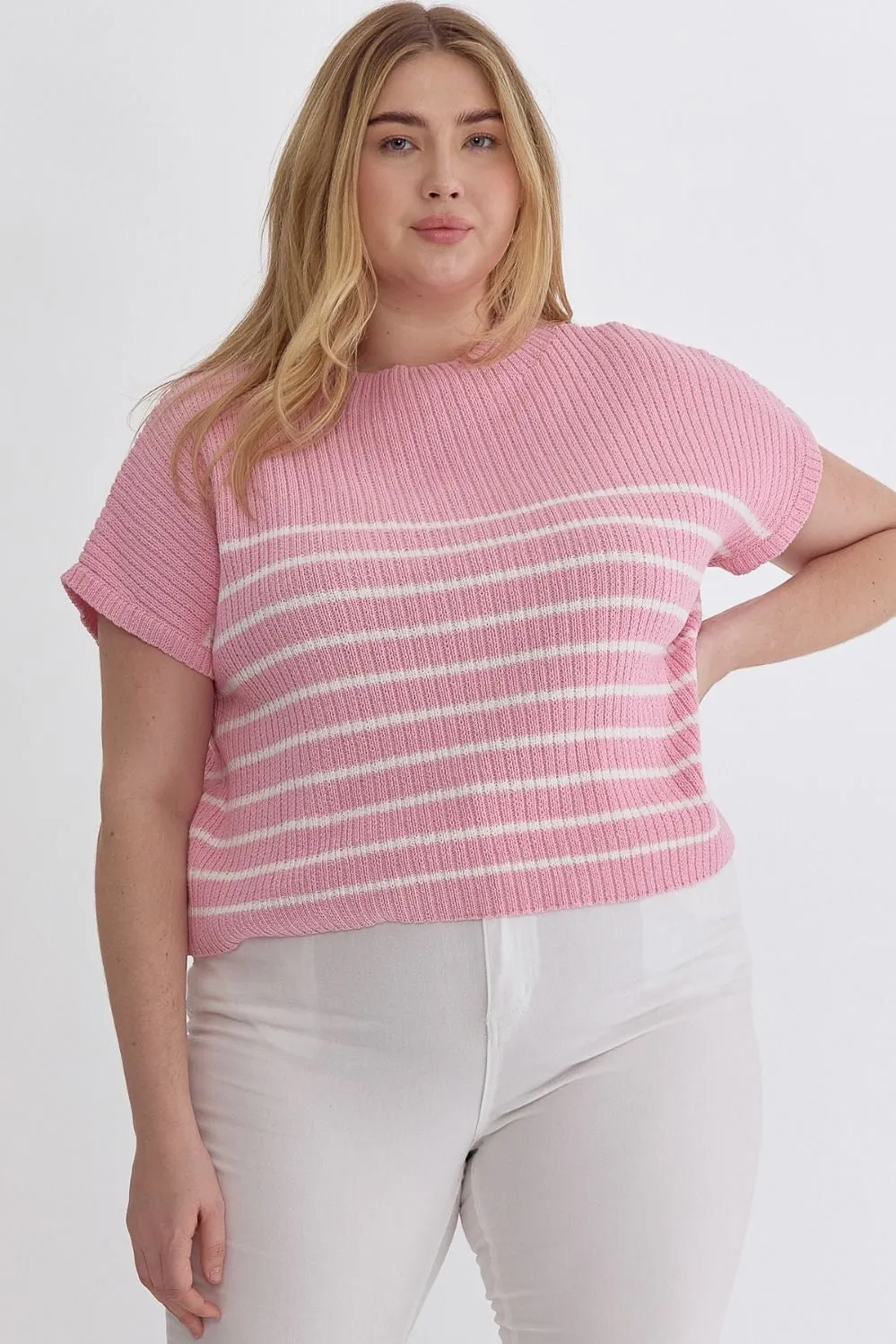 CURVY: Sweetest Song Sweater sold by Bella Rose boutique