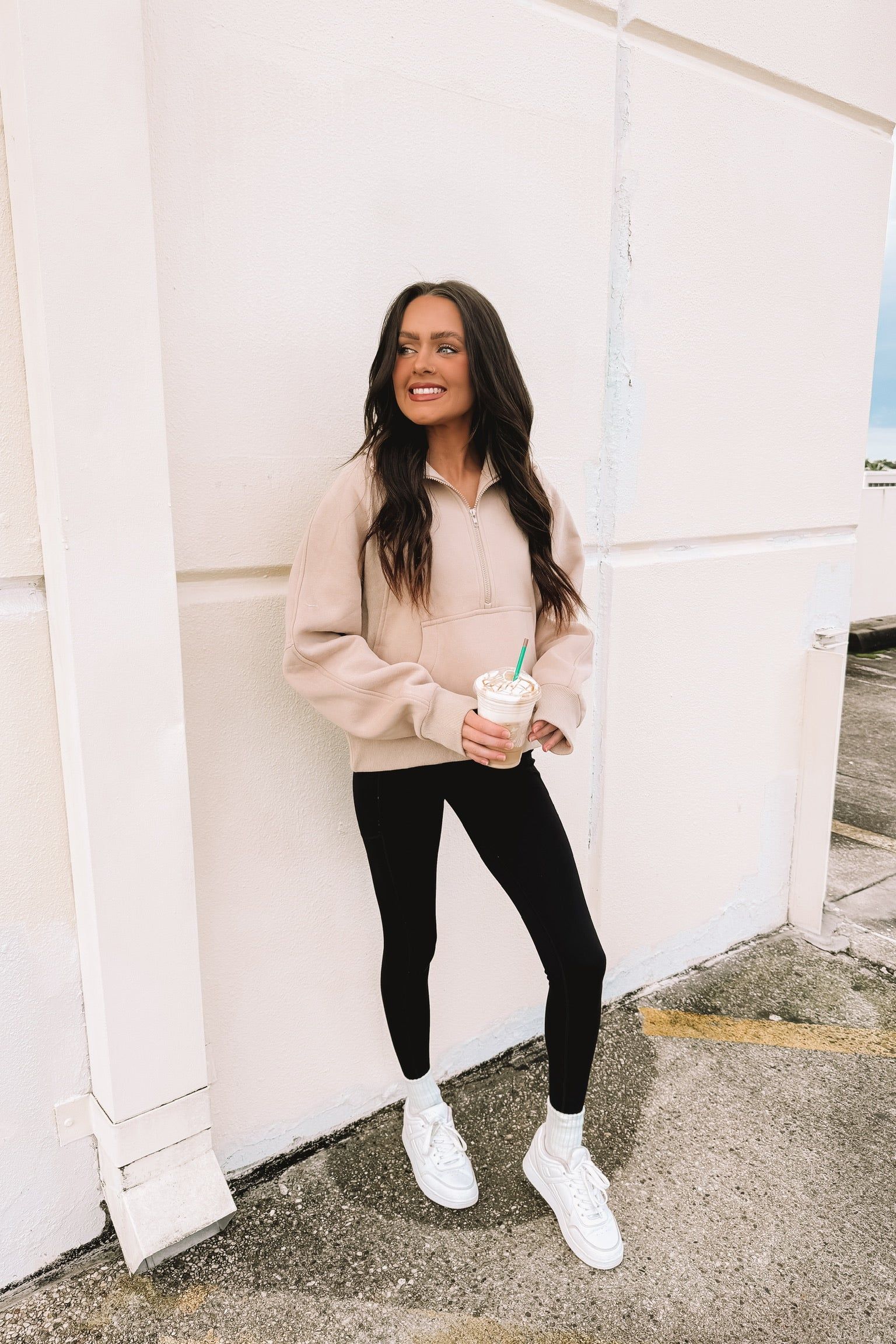 Worry Less Half Zip Pullover sold by Bella Rose boutique product image thumbnail 3