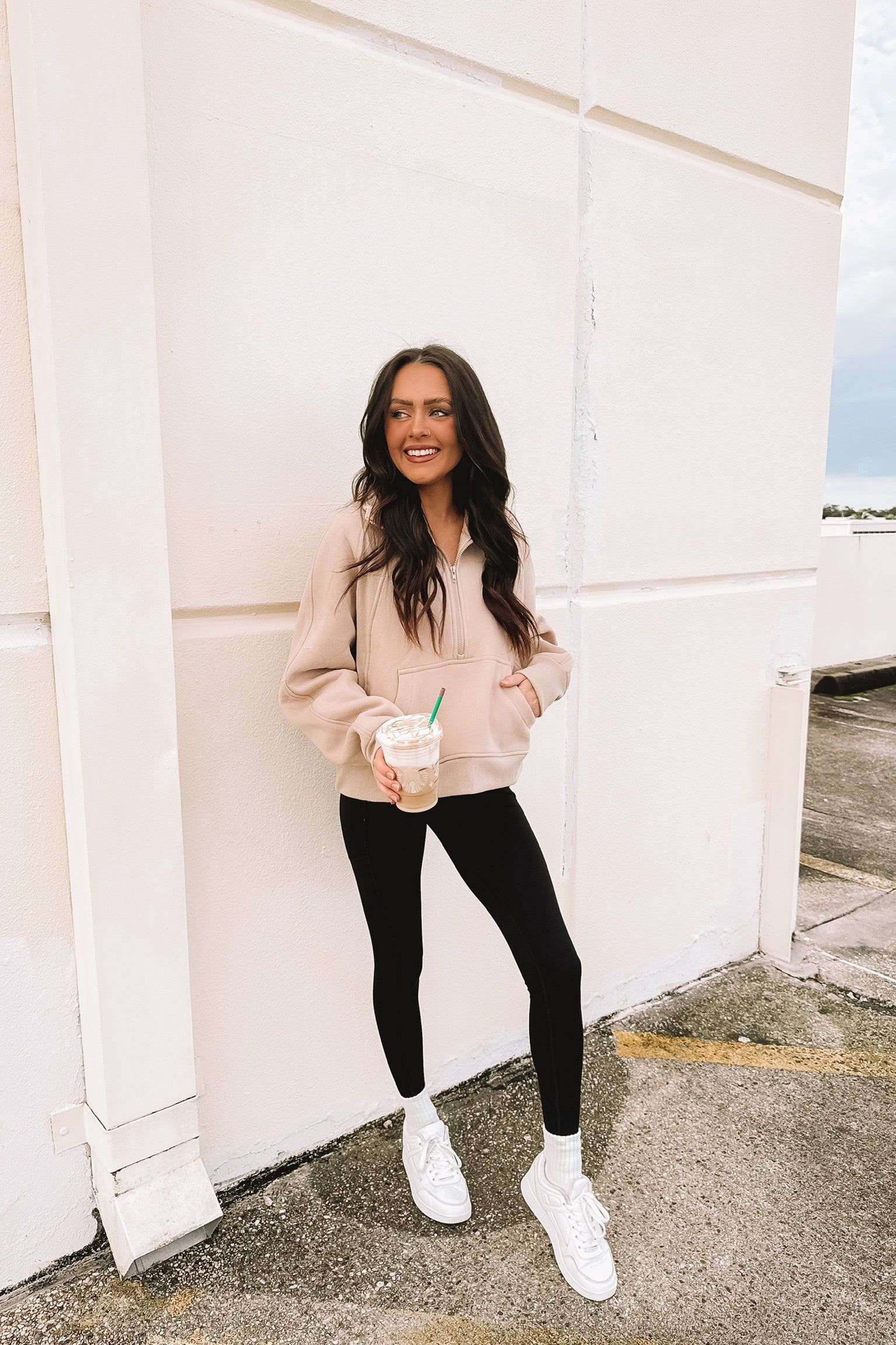 Worry Less Half Zip Pullover sold by Bella Rose boutique product image thumbnail 4